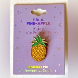 Enamel Pineapple Pin